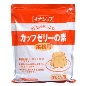 イナショク カップゼリーの素 (コーヒー) 600g チャック付袋 伊那食品