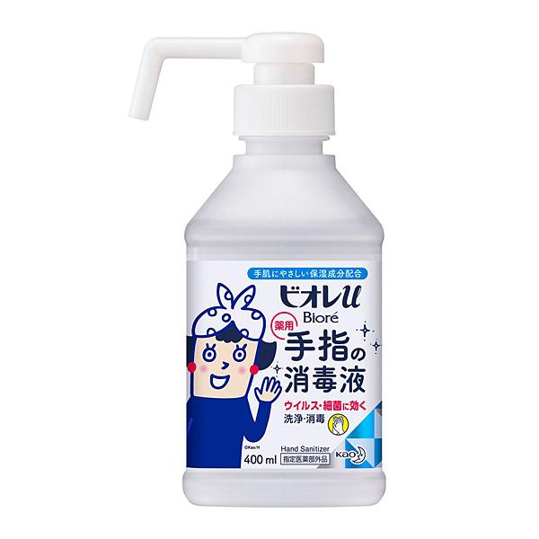 ★まとめ買い★　ビオレｕ　手指の消毒液置き型本体　４００ｍｌ　×12個【イージャパンモール】