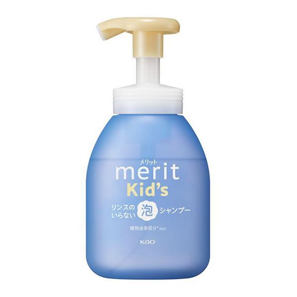★まとめ買い★　花王　メリットキッズ　リンスのいらない泡シャンプー　ポンプ　３３０ｍｌ　×12個【イ...