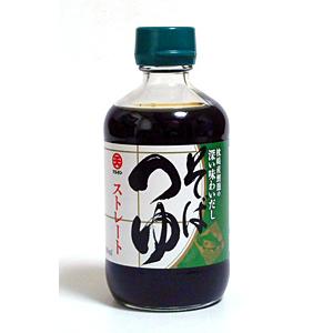 マルテン そばつゆ ストレート 300ml 12本セット 日本丸天醤油