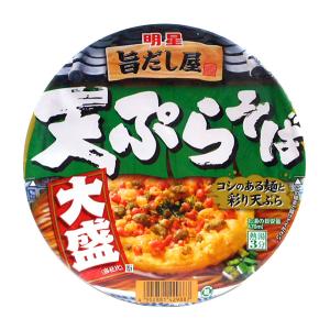 ★まとめ買い★　明星　旨だし屋天ぷらそば大盛（西）ＯＰ　１１６Ｇ　×12個【イージャパンモール】