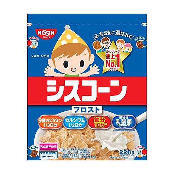 【送料無料】★まとめ買い★　日清シスコ　シスコーンフロスト　２２０ｇ　×16個【イージャパンモール】