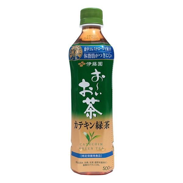 ★まとめ買い★　伊藤園　おーいお茶 カテキン緑茶 PET　500ml　×24個【イージャパンモール】