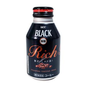 UCC UCC BLACK 無糖 黒の余韻 275g ボトル缶 24本入 コーヒー ブラック