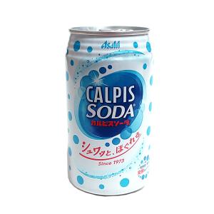 ★まとめ買い★　カルピスソーダ缶３５０ｍｌ　×24個【イージャパンモール】｜ejapan