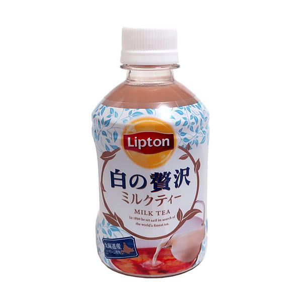 ★まとめ買い★　リプトン白の贅沢ミルクティ　２８０ｍｌ　×24個【イージャパンモール】