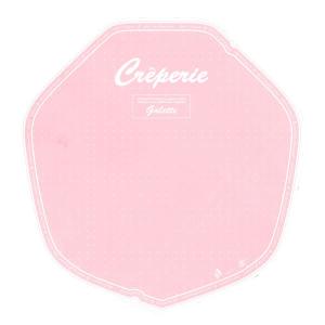 アオト印刷 【ラミ加工】クラフトクレープ包装紙（変形）レース 3,000