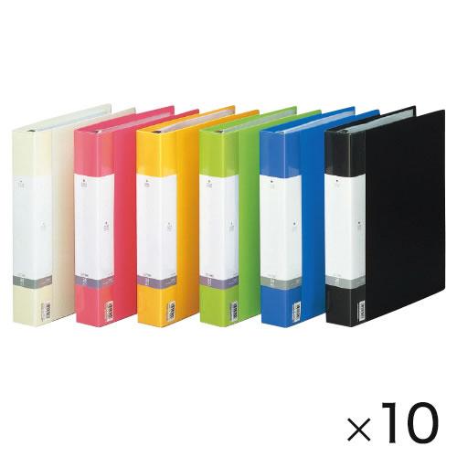 交換式クリヤーブックＡ４Ｓ背５０白１０冊【返品・交換・キャンセル不可】【イージャパンモール】