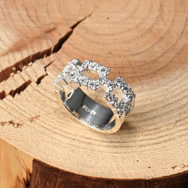 【送料無料】シーアングル　ジルコニアリング　１３号　２５０７Ｒ【ギフト館】