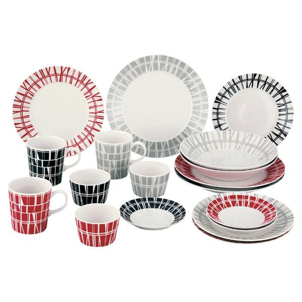 【送料無料】フィンレイソン　〈ＣＯＲＯＮＮＡ〉　１８ピースセット　　ＦＩＮ１０Ｃ−２２１−１８【ギフ...