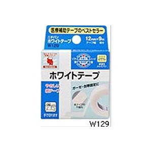 ニチバン　ホワイトテープ　12mm×9m　×400個【イージャパンモール】