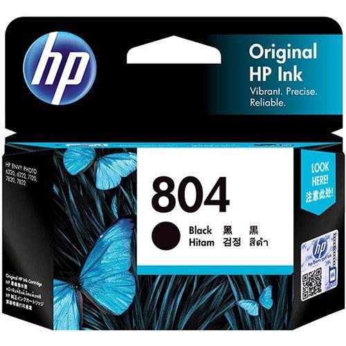 HP804 インクカートリッジ 黒 T6N10AA 1個