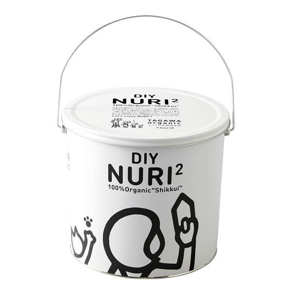 田川産業商事　１００％オーガニックしっくい　ＤＩＹ　ＮＵＲＩ２　５ｋｇ　ミルキーホワイト【ホームセン...