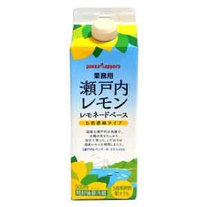 ポッカＳＰ　（業）瀬戸内レモンレモネードベース紙Ｐ５００ＭＬ【イージャパンモール】｜ejapan