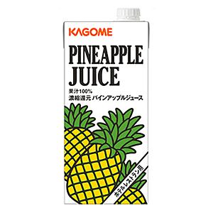 カゴメ　パインアップルジュースホテルレストラン用　1000ｍｌ【イージャパンモール】