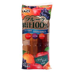 しんこう　フルーツ果汁１００％４５ｍｌ×１０本【イージャパンモール】｜ejapan