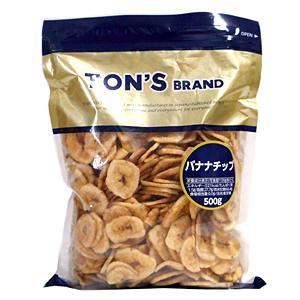 TON’S バナナチップ 500g