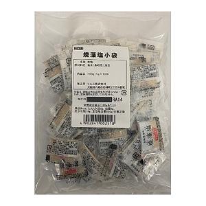 マルニ 焼藻塩小袋 （1ｇ×100P） ×10個 【イージャパンモール】の商品画像