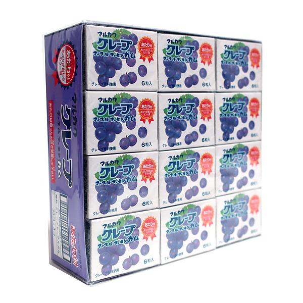 丸川　マーブルガムグレープ 6粒×33個【イージャパンモール】