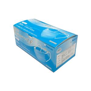 ハクゾウメディカル（株）　ハクゾウサージカルマスクLF　ブルー【在宅看護・介護用品館】
