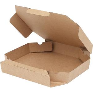 ノーブランド SWAN 食品容器 ピザ箱 10インチ用 未晒無地