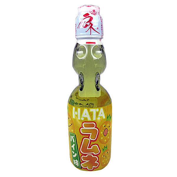 【送料無料】ハタ鉱泉(株)　瓶ラムネ　パイン味　200ml　×30本【代引不可】【イージャパンモール...