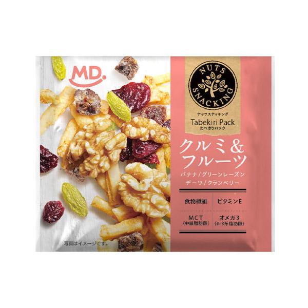 【送料無料】★まとめ買い★　ＭＤホールディングス　ナッツスナッキング　ＴＰ　クルミ＆フルーツ　19ｇ...