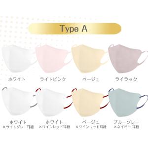 小顔3Dマスク バイカラー 立体マスク 30枚...の詳細画像1