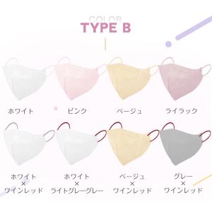 小顔3Dマスク 立体マスク 30枚入 マスク ...の詳細画像3