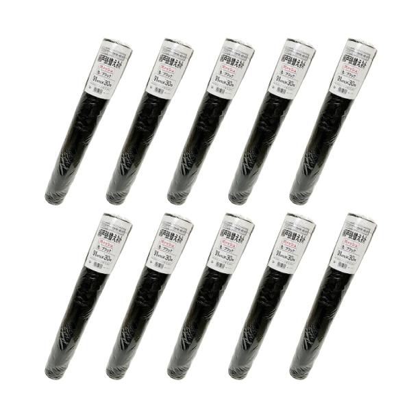 【10本セット】業務用防虫網P 20メッシュ ブラック30M×10本 網戸張替えネット お取り寄せ商...