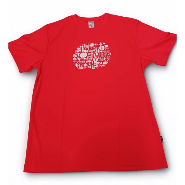 西村ジョイ 50周年記念 JOYオリジナルTシャツ オレンジ XXXXLサイズ 半袖 Tシャツ UV...