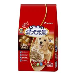 ユニ・チャーム 愛犬元気 ビ−フ・緑黄色野菜・小魚２．３ｋｇ｜ejoy