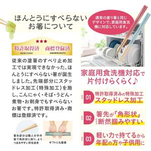 藤栄 箸職人が作る ほんとうにすべらないお箸 ...の詳細画像2