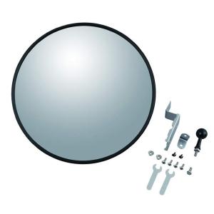 MYST マイスト ガレージミラーL 丸形 曲面率：2000R 長距離用 〜50mまで 黒 約350φmm #5126 お取り寄せ商品 4560261140670