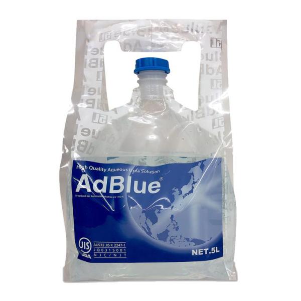 新日本化成 AdBlue アドブルー 高品位尿素水 5L ノズル付属 4571344582232