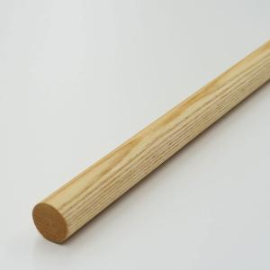 アッシュ丸棒 塗装 オーク 24Ф×910mm 直径24mm 4582266388277