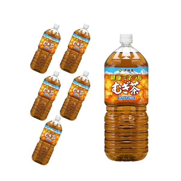 【6本セット】健康ミネラルむぎ茶 PET 2L ペットボトル飲料 伊藤園 お取り寄せ商品 49010...