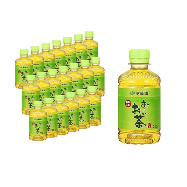 【24本セット】伊藤園 お〜いお茶 緑茶 ペットボトル 280ml 日本茶 緑茶 PET お取り寄せ...