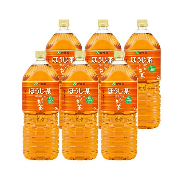 【6本セット】 伊藤園 お〜いお茶 ほうじ茶 PET 2L×6本 ペットボトル飲料 49010856...