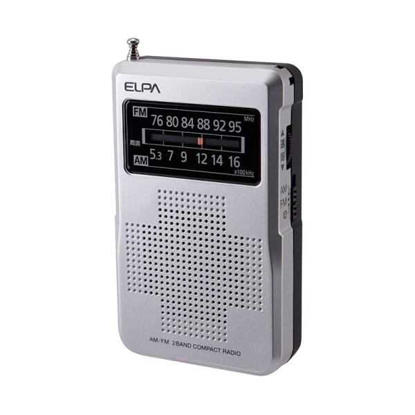ELPA AM/FMコンパクトラジオ ER-C67F