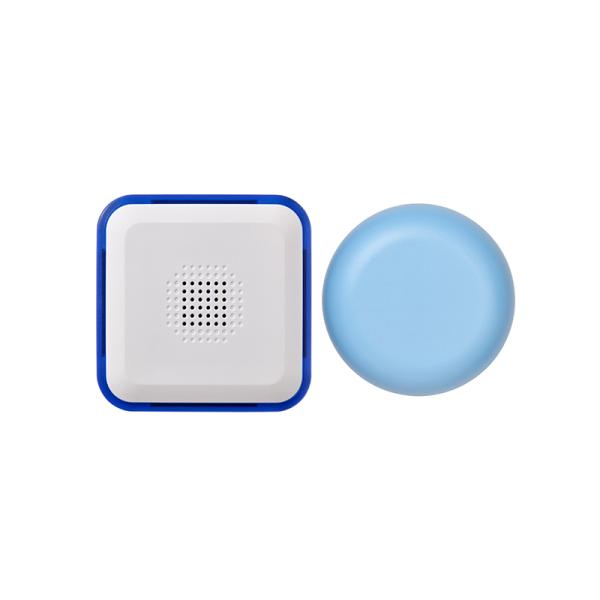 ELPA エルパ 電池がいらない かんたんチャイム 防水ボタン セット WC-S8061AC 490...