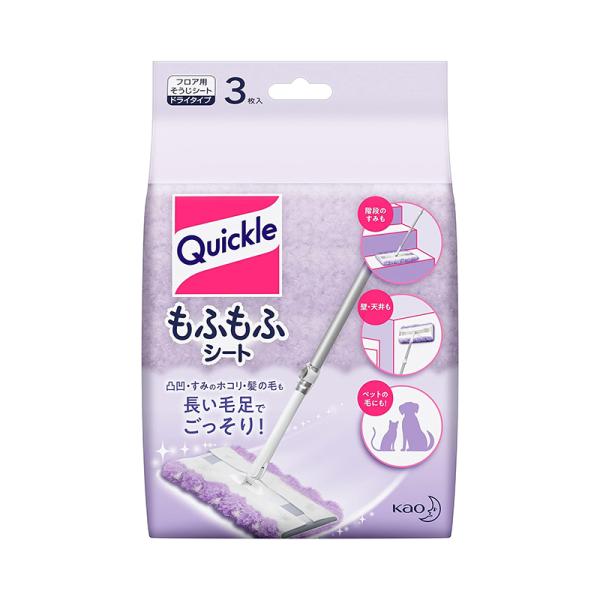 Kao 花王 クイックルワイパー もふもふシート 4901301254290