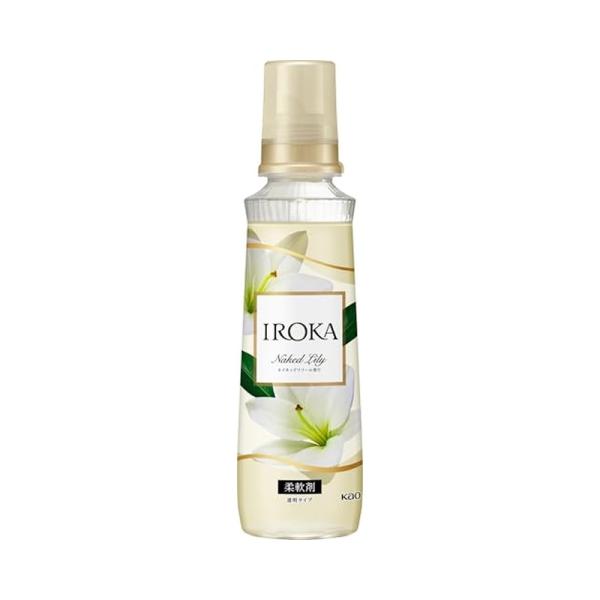 花王 Kao IROKA イロカ フレアフレグランス ネイキッドリリー 本体 540ml 柔軟剤 4...