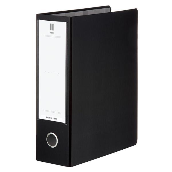 KOKUYO チューブファイル NEOS A4 80mm 2穴 ブラック フ-NE680D 4901...