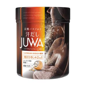 白元アース 汗だし JUWA シトラスジンジャーの香り 500g 炭酸バスソルト 4901559222775｜ejoy