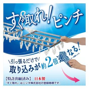 ニシダ(Nishida) 洗濯ハンガー スチー...の詳細画像1
