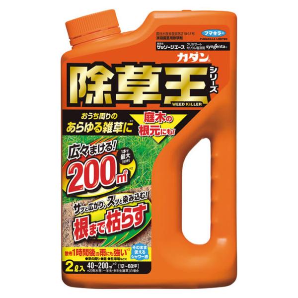 フマキラー 除草剤 カダン 除草王 ザッソージエース 2L シャワータイプ 1個 根まで枯らす 液体...