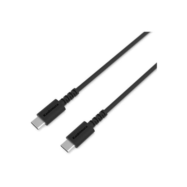カシムラ ＵＳＢＴｙｐｅ−Ｃケーブル 高耐久タイプ／ＰＤ対応 ＵＳＢ充電＆通信 ５０ｃｍ Ｃ−Ｃ Ｂ...
