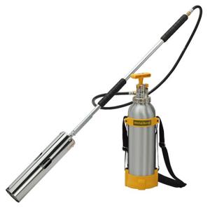 （株）ピリオン 多目的中空器バーナー(タンク式) コレで最後となりました⚠️ ピリオン 草焼きバーナー P-11型 (5Lタンク式/13万キロカロリー) [灯油