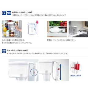 東レ トレビーノ 浄水器 ポット型 本体 ろ過...の詳細画像3
